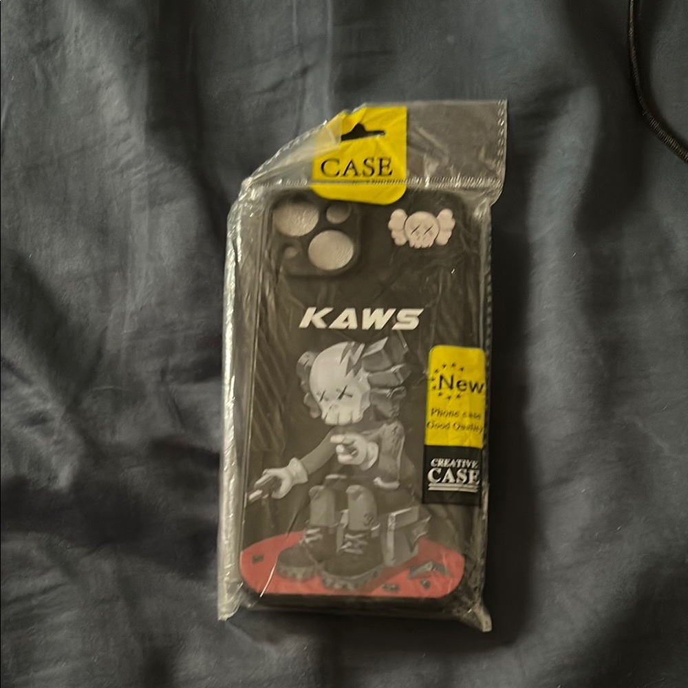 KAWS Black iPhone 14 case